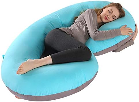 N/Q Full Body Pregnancy Pillow - Large U Shaped Pillow, Maternity Support Pillow for Sleeping, Cushion & Pillow for Pregnant Women,I N/Q