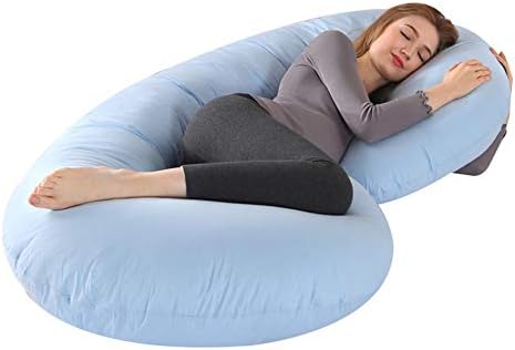 N/Q Full Body Pregnancy Pillow - Large U Shaped Pillow, Maternity Support Pillow for Sleeping, Cushion & Pillow for Pregnant Women,I N/Q