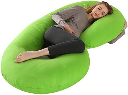 N/Q Full Body Pregnancy Pillow - Large U Shaped Pillow, Maternity Support Pillow for Sleeping, Cushion & Pillow for Pregnant Women,I N/Q