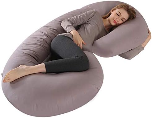 N/Q Full Body Pregnancy Pillow - Large U Shaped Pillow, Maternity Support Pillow for Sleeping, Cushion & Pillow for Pregnant Women,I N/Q