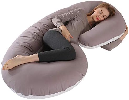 N/Q Full Body Pregnancy Pillow - Large U Shaped Pillow, Maternity Support Pillow for Sleeping, Cushion & Pillow for Pregnant Women,I N/Q