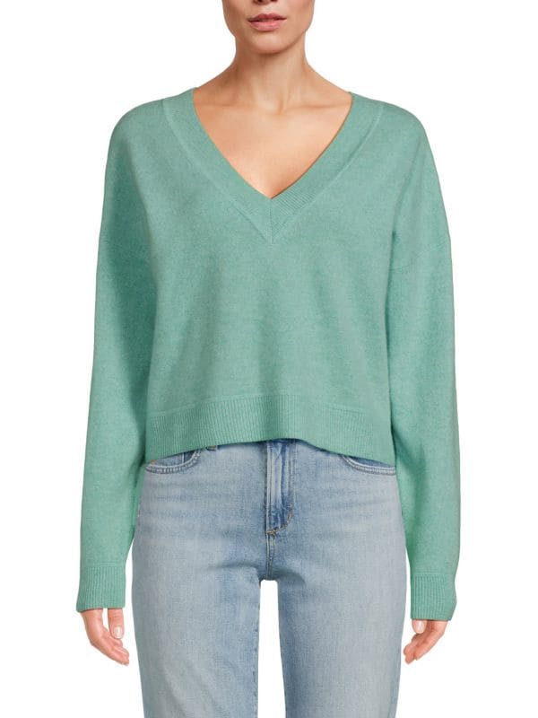 V Neck Cashmere Sweater NAADAM