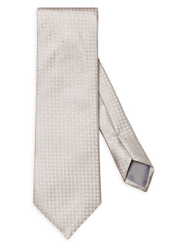 Шелковый жаккардовый галстук Eton