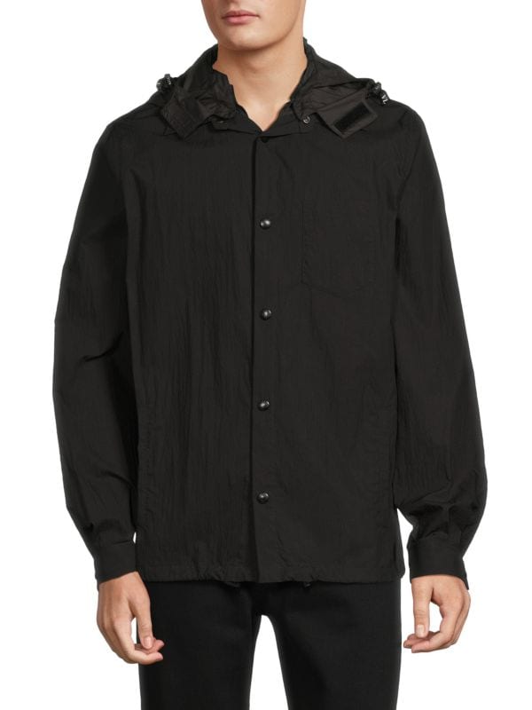 Куртка-рубашка с капюшоном Valentino