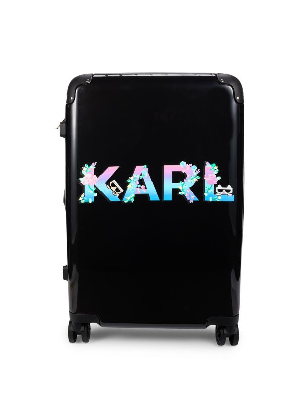 Чемодан Spinner с логотипом 23 дюйма Karl Lagerfeld Paris