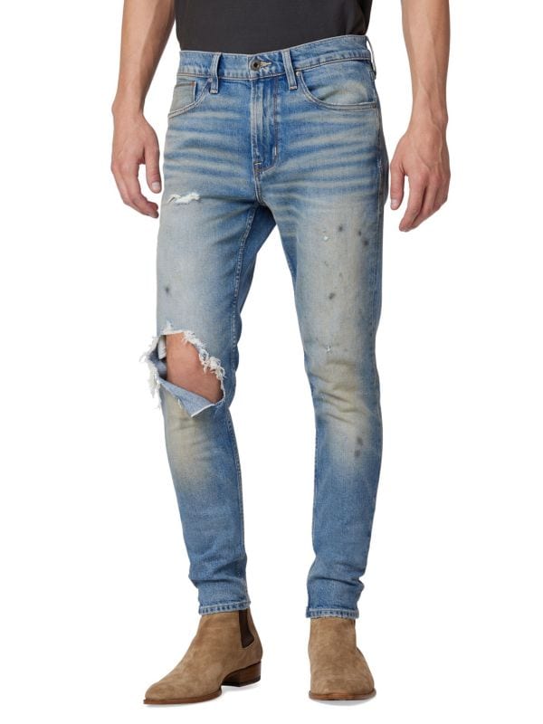 Мужские Джинсы skinny Hudson Jeans Zack Side Zip Hudson Jeans