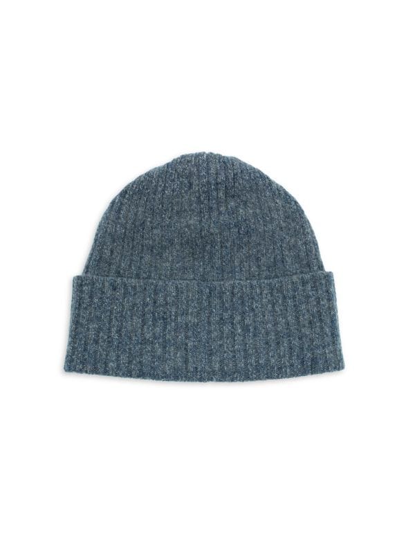 Ribbed Cashmere Beanie Portolano