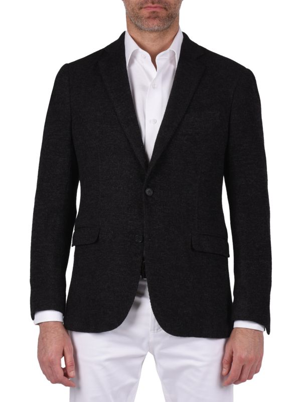 Текстурированный пиджак современного кроя IBIZA AZURE