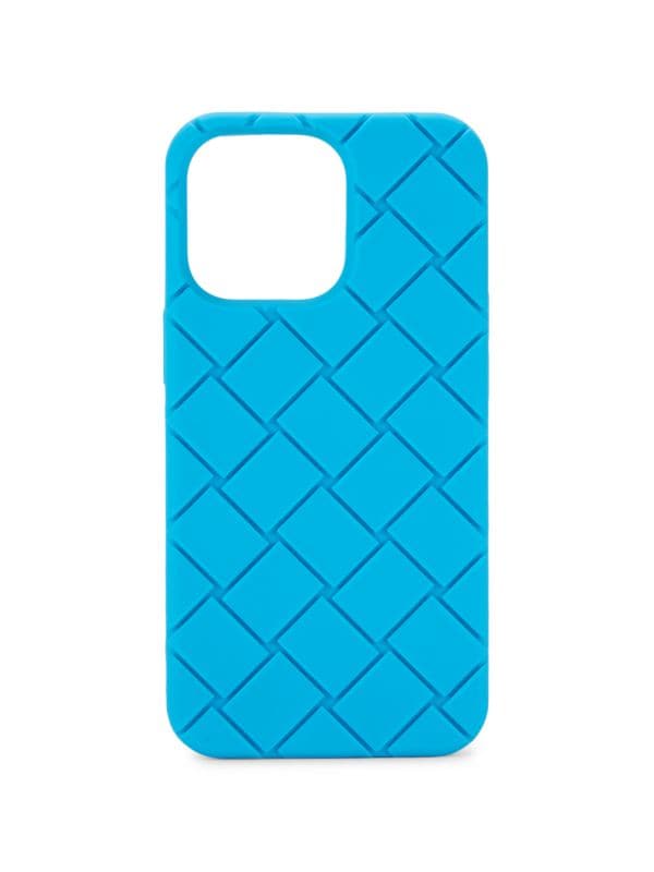 Intrecciato Silicone iPhone 13 Pro Case Bottega Veneta