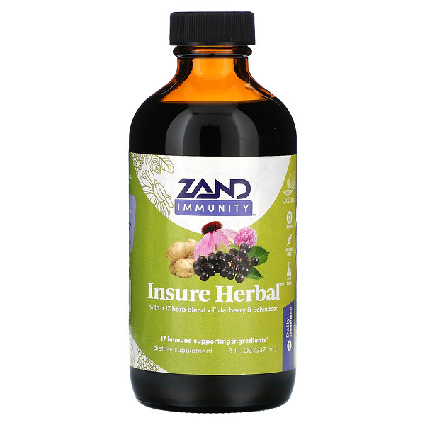 Immunity, Insure Herbal, 8 жидких унций (237 мл) Zand