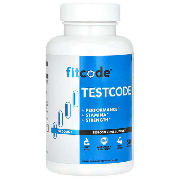 Testcode, 100 растительных капсул FITCODE