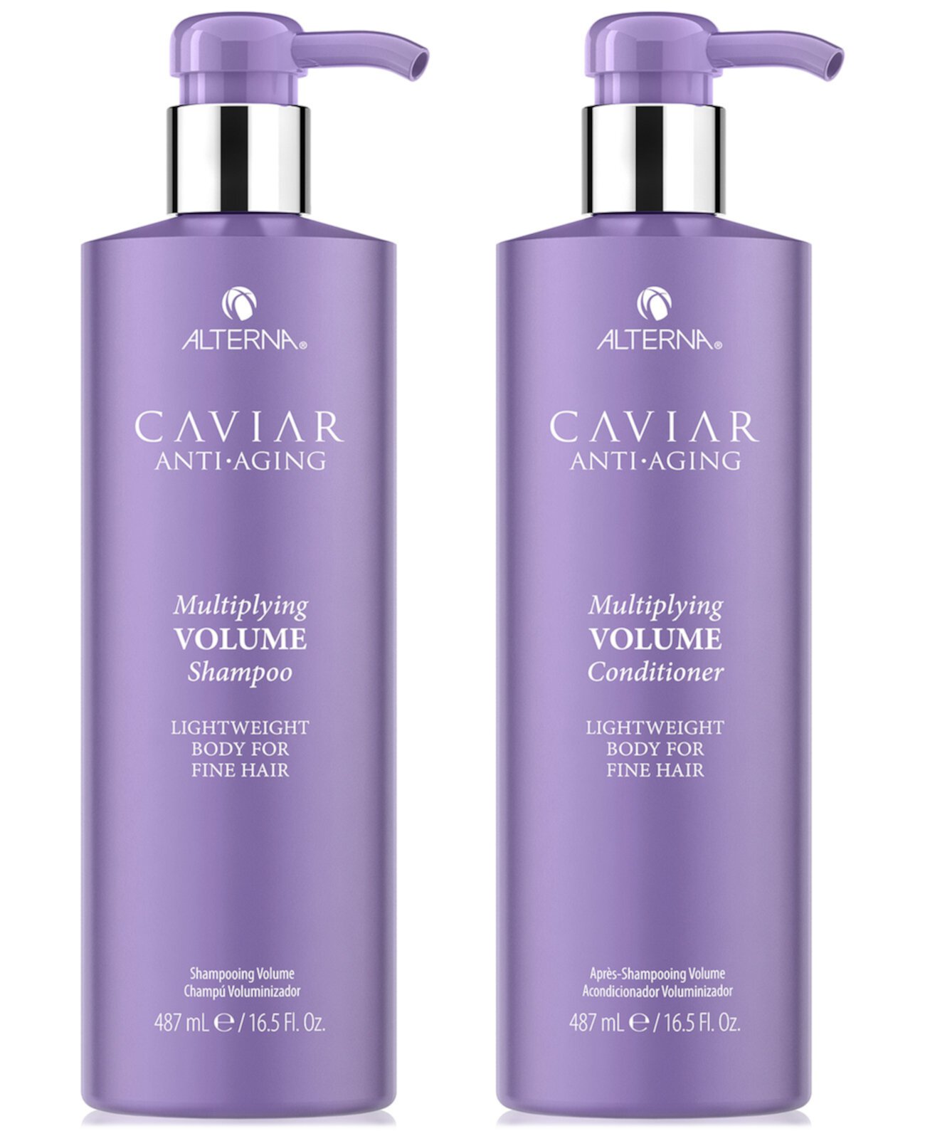 2 шт. Набор шампуней и кондиционеров Caviar Multiplying Volume Alterna