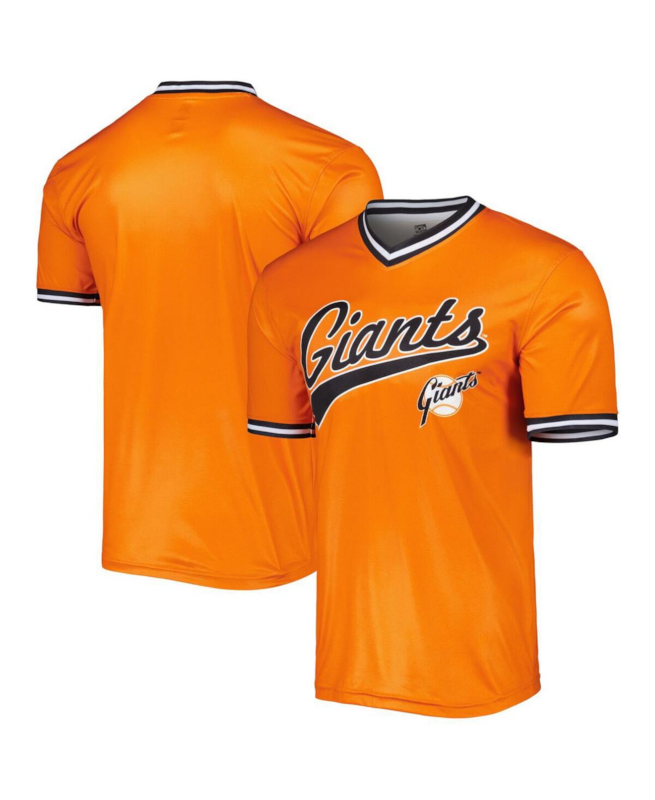 Мужская оранжевая футболка команды San Francisco Giants Cooperstown Collection Stitches