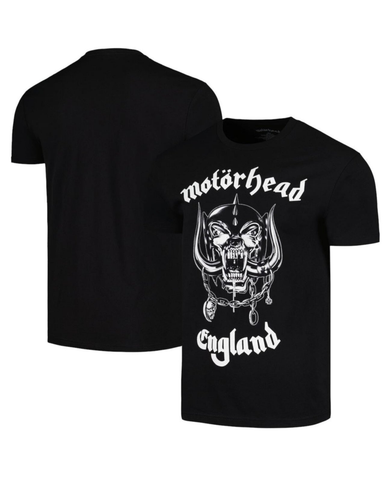 Мужская черная футболка Motorhead England Global Merch