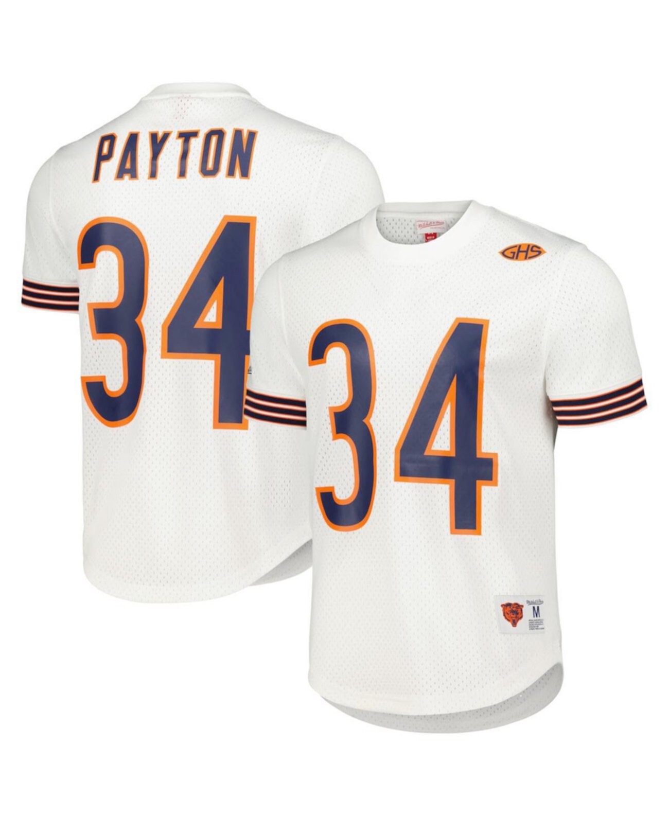 Мужское Джерси Mitchell & Ness Walter Payton Белое Mitchell & Ness