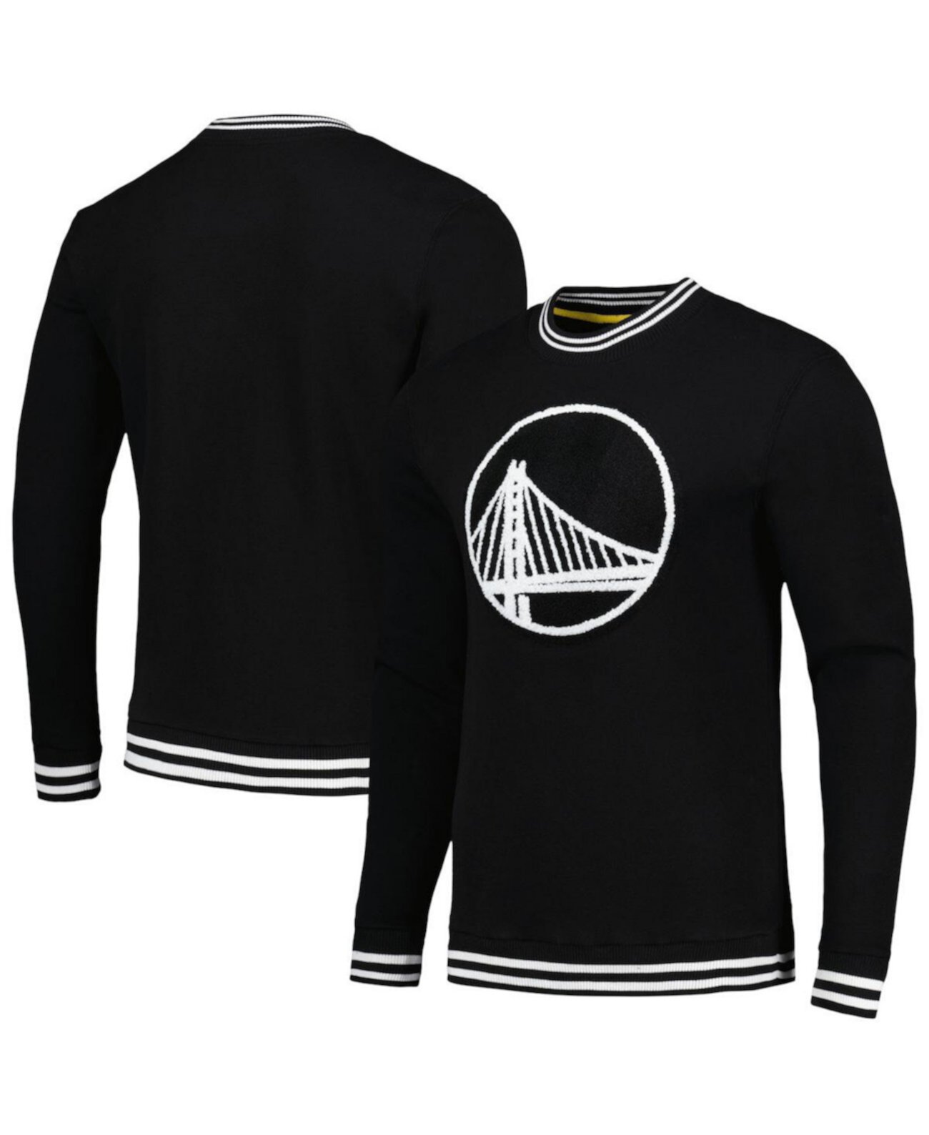 Мужской черный пуловер Golden State Warriors Club Level свитшот Stadium Essentials
