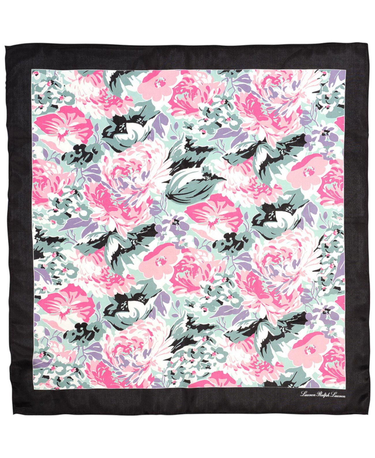 Квадратный шарф с садовым цветочным принтом LAUREN Ralph Lauren