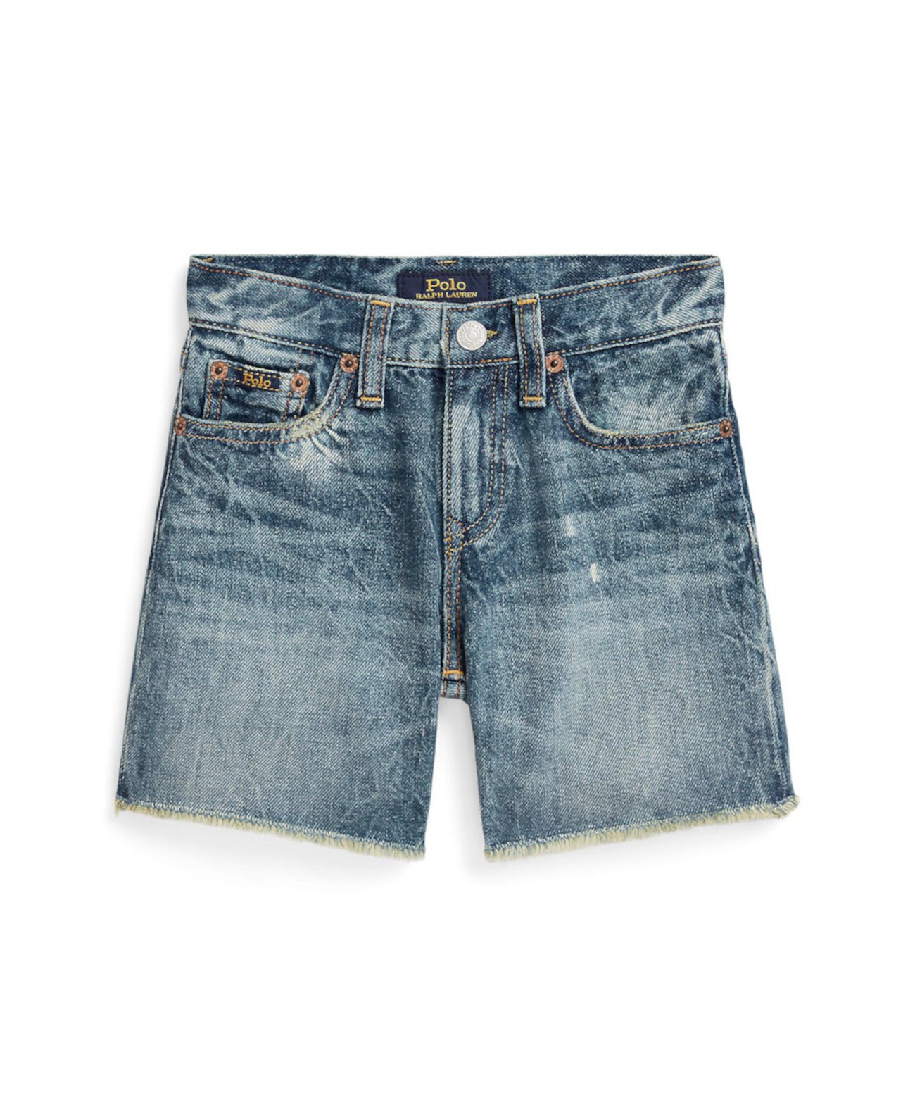 Обрезанные джинсовые шорты Sullivan для малышей и маленьких мальчиков Polo Ralph Lauren