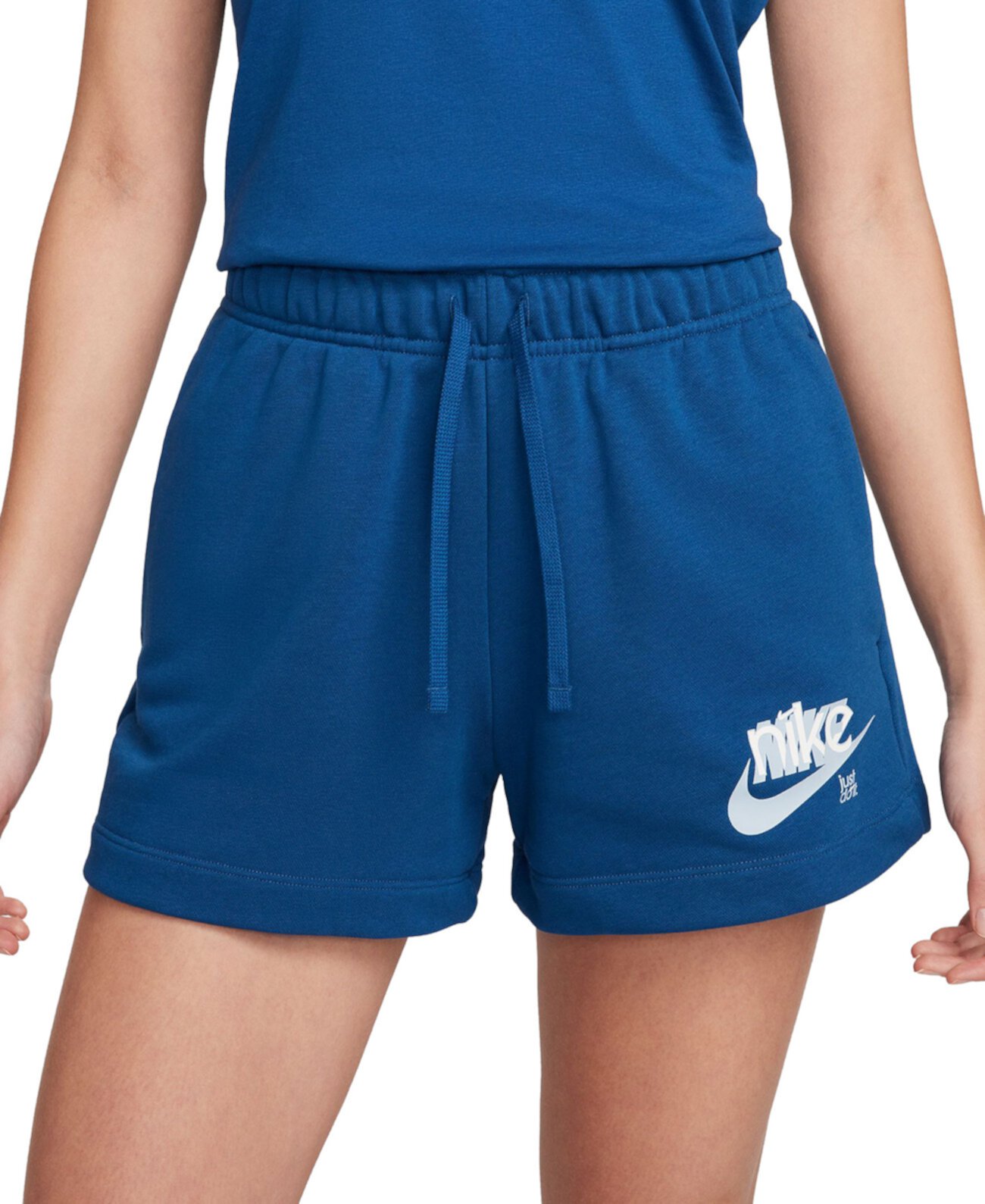 Women's Sportswear Club French Terry Graphic Fleece Shorts Nike