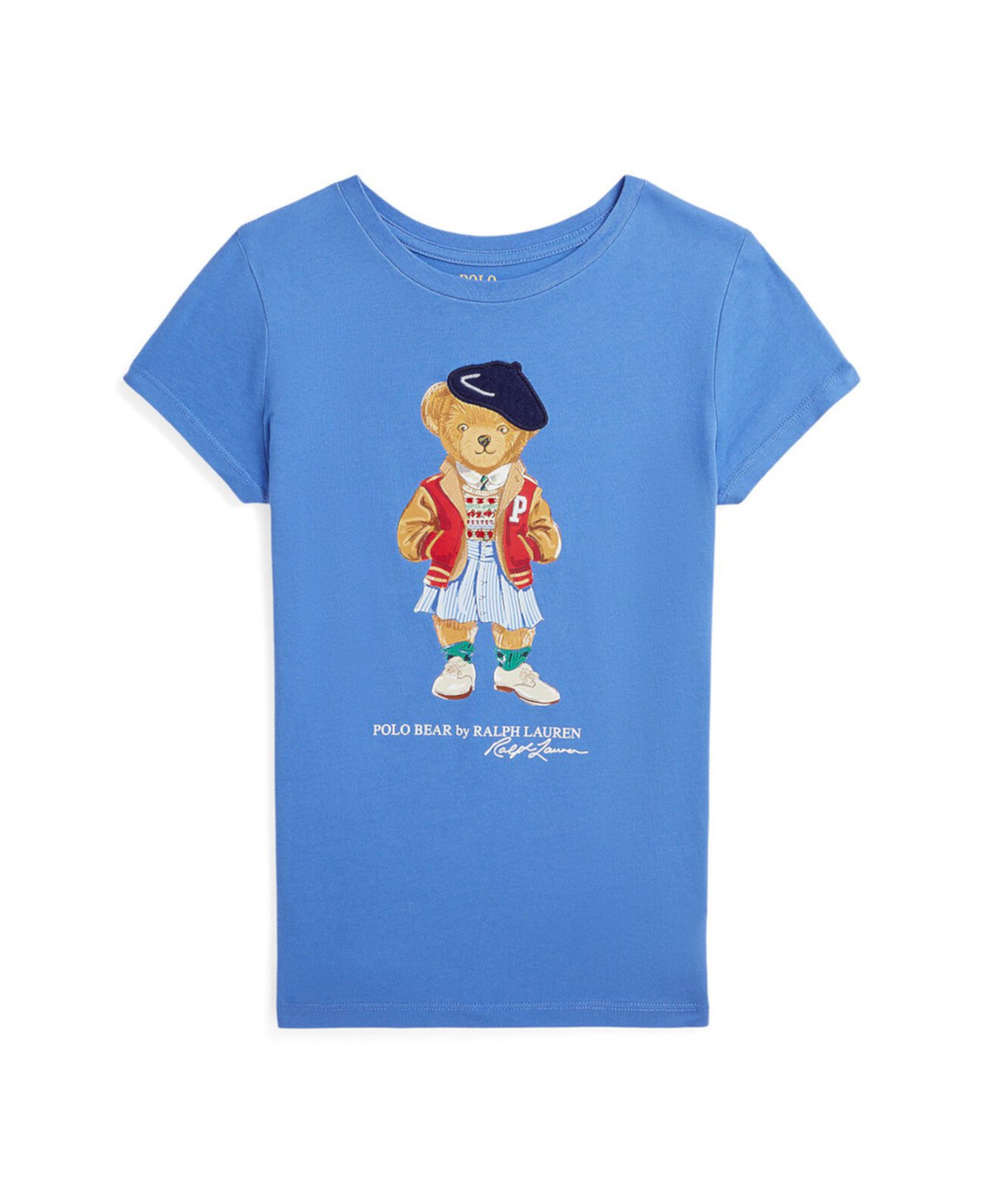 Футболка для детей Big Girls Polo Bear Cotton Jersey от Polo Ralph Lauren Polo Ralph Lauren