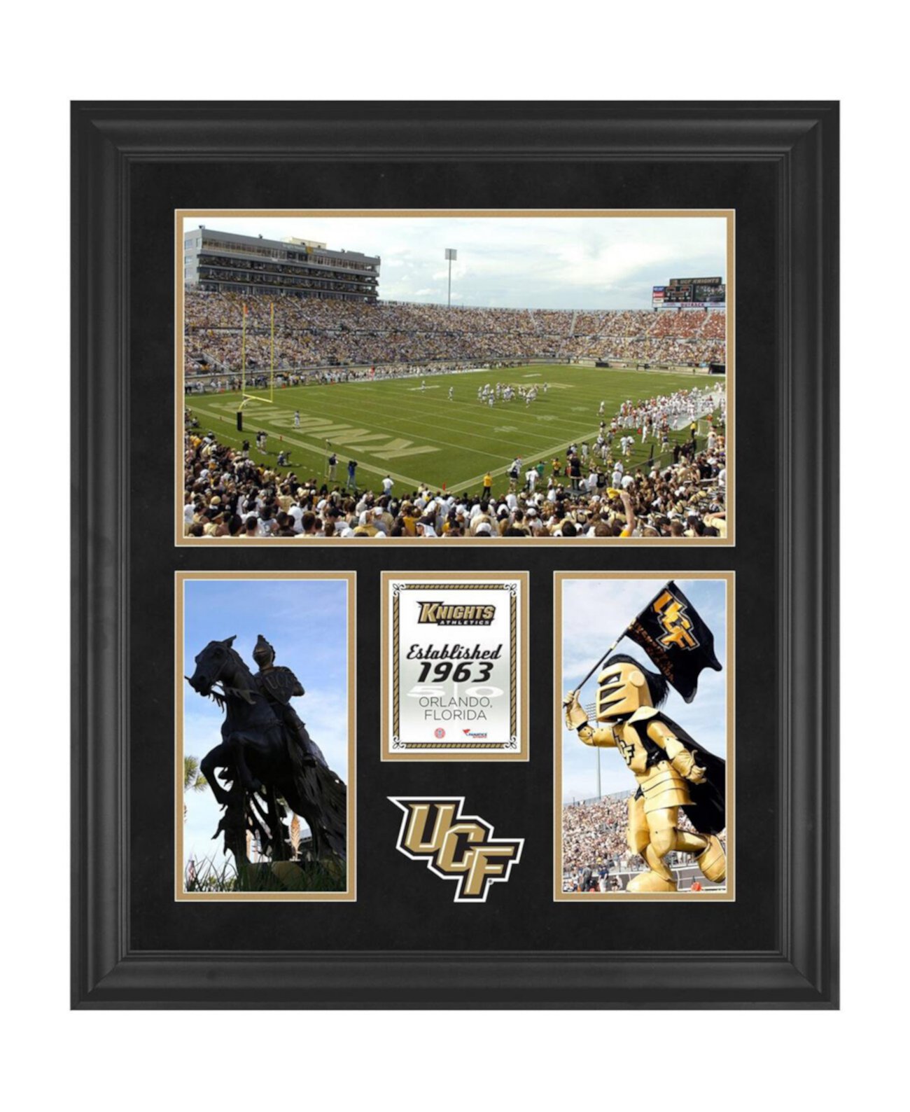 Картина в раме со стадионом UCF Knights Bright House Networks, 51 см x 61 см Fanatics Authentic