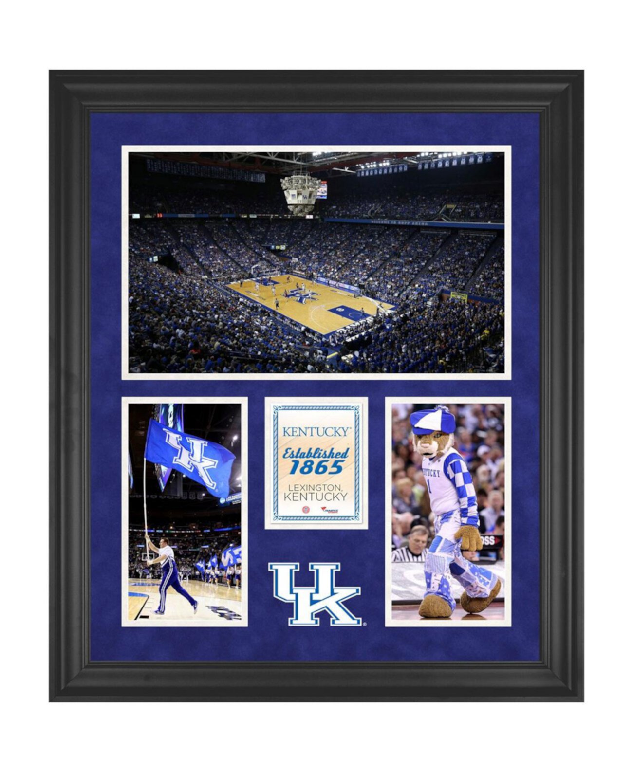 Картина с изображениями стадиона Kentucky Wildcats в рамке 50 см х 60 см Fanatics Authentic