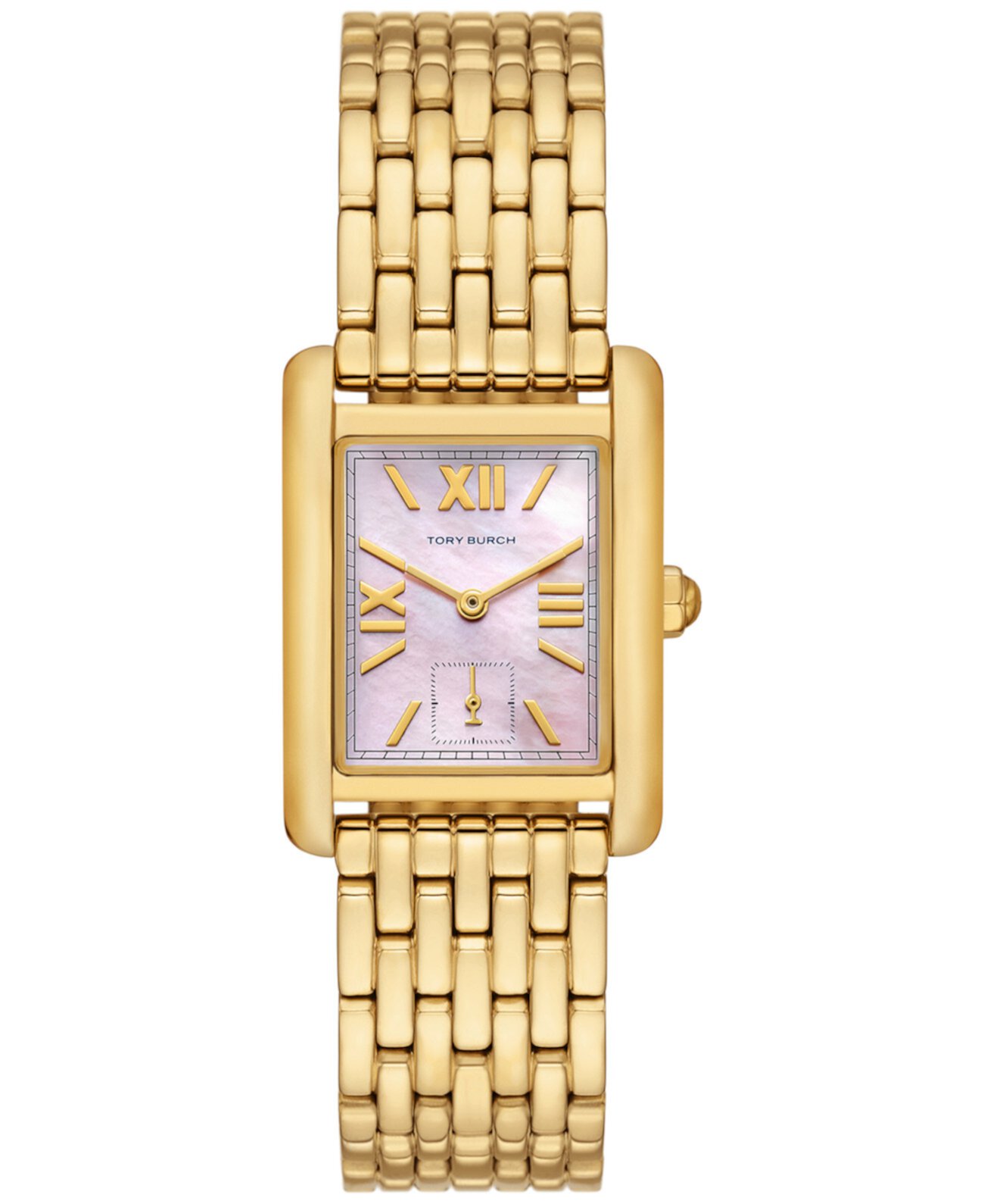 Женские часы The Eleanor с золотистым браслетом из нержавеющей стали, 25 мм Tory Burch