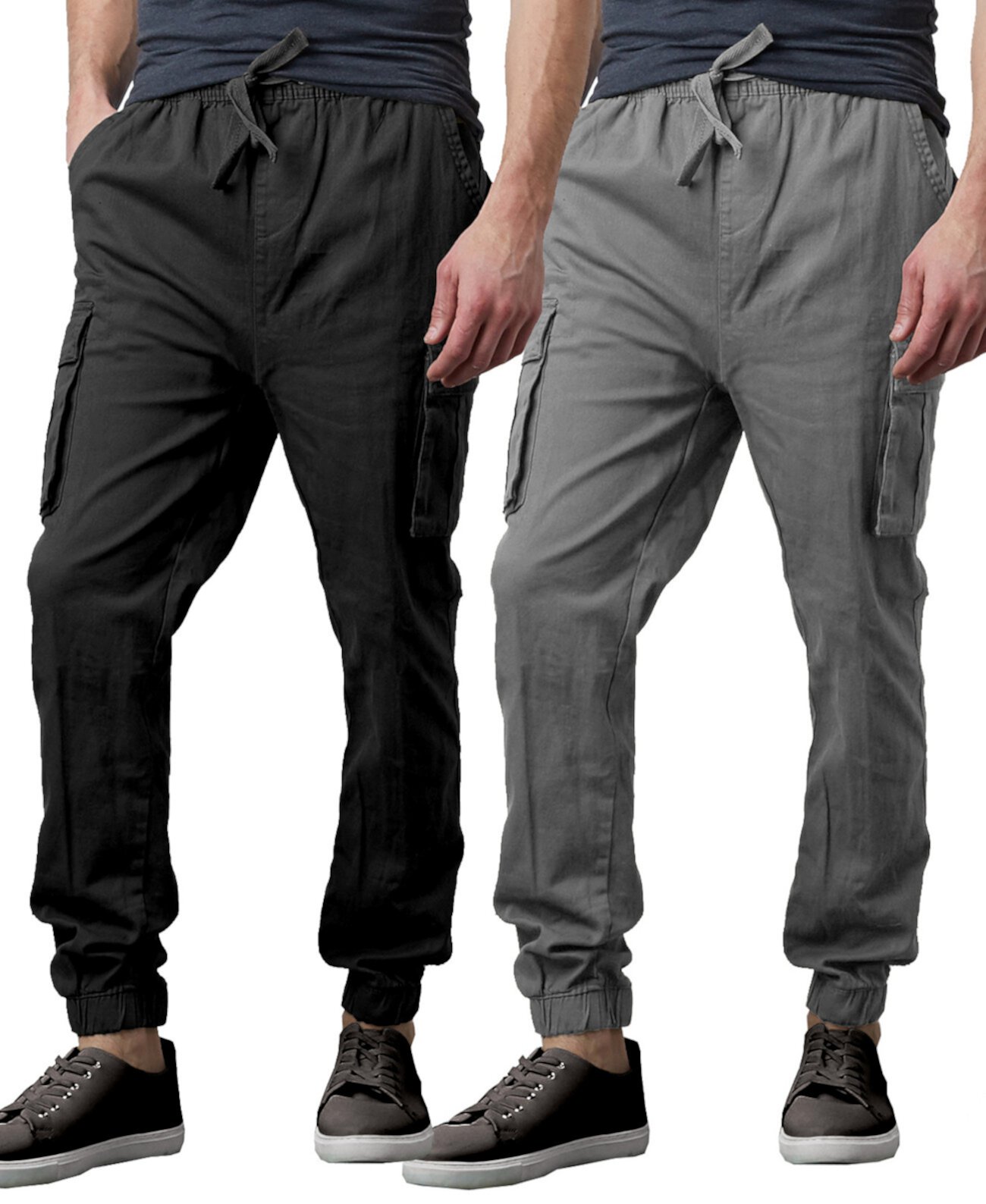 Мужские брюки-карго приталенного кроя, 2 шт. Galaxy By Harvic
