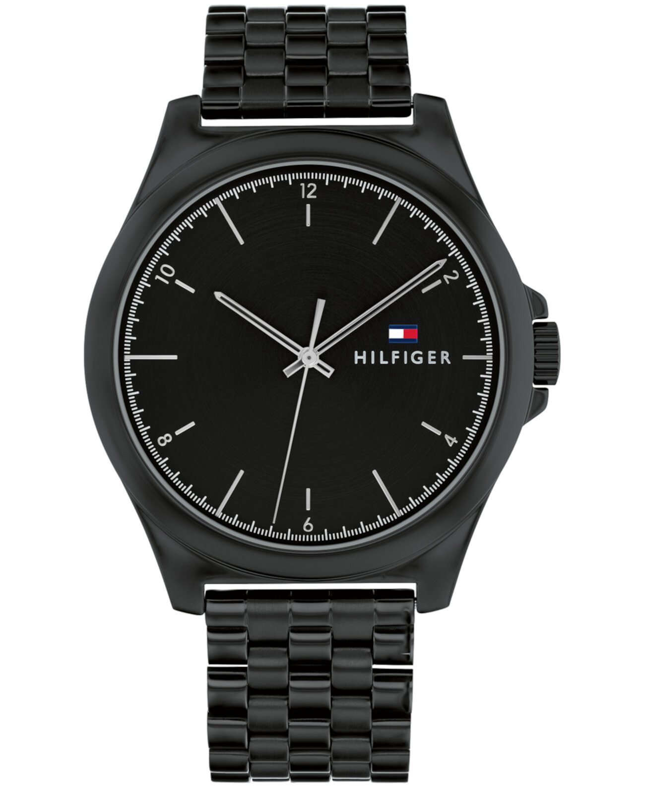 Смарт часы Tommy Hilfiger Мужские Кварцевые Чёрные Нержавеющая Сталь 42mm Tommy Hilfiger