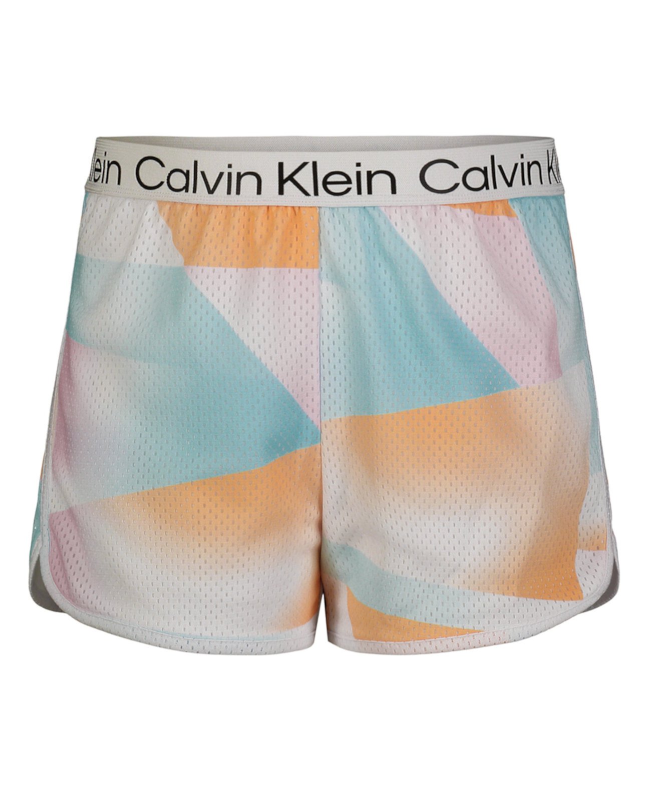 Многослойные сетчатые шорты для больших девочек Calvin Klein