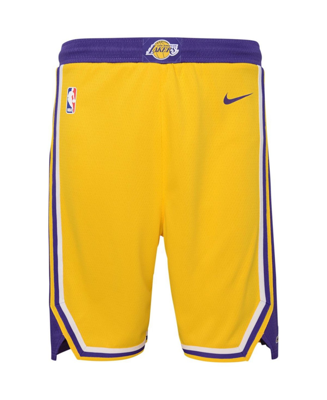 Золотые шорты Big Boys Los Angeles Lakers Icon Edition в сетку Performance Swingman Nike
