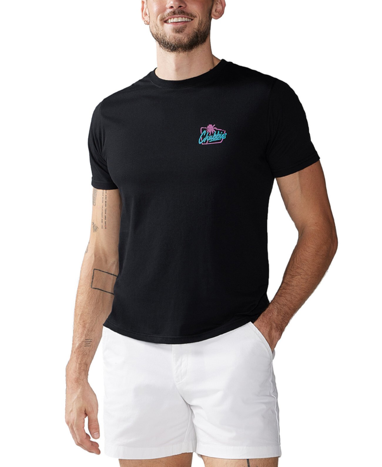 Мужская футболка свободного кроя с логотипом The Club Soto CHUBBIES