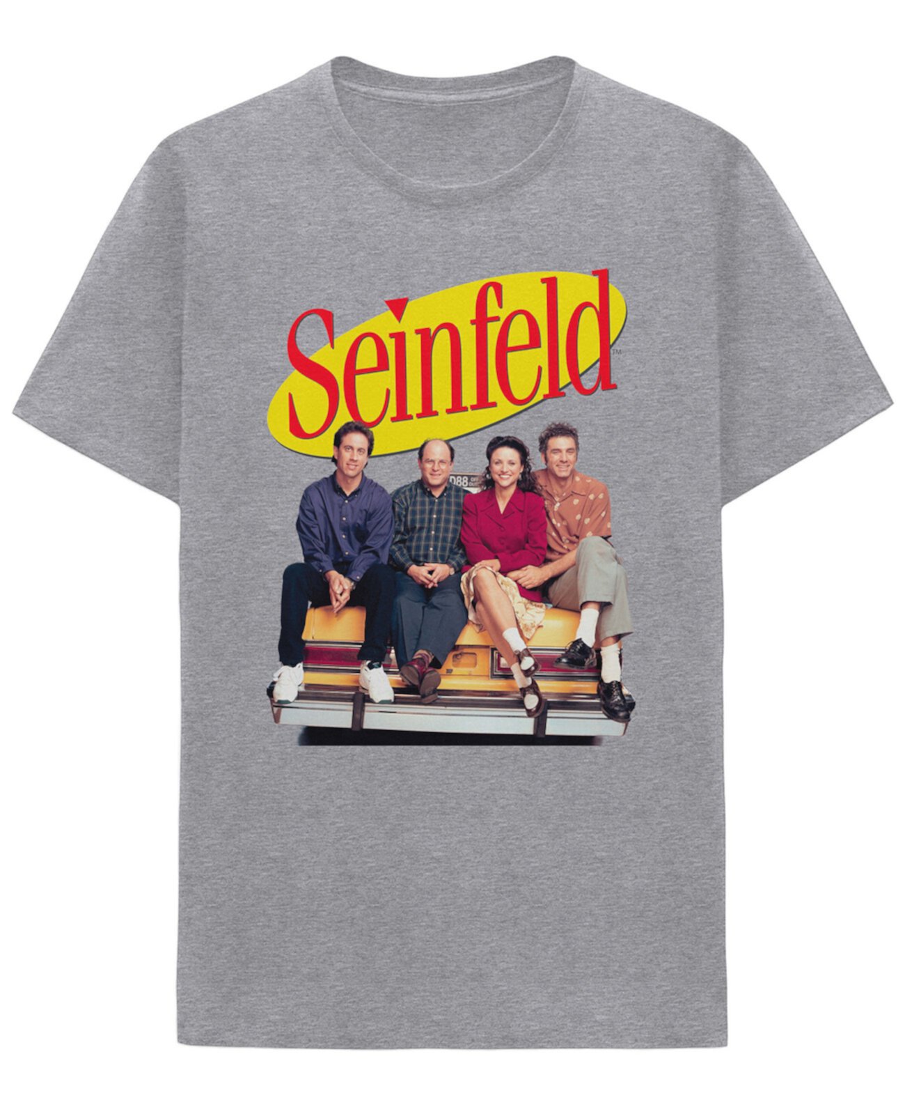 Мужская футболка Seinfeld с коротким рукавом Hybrid