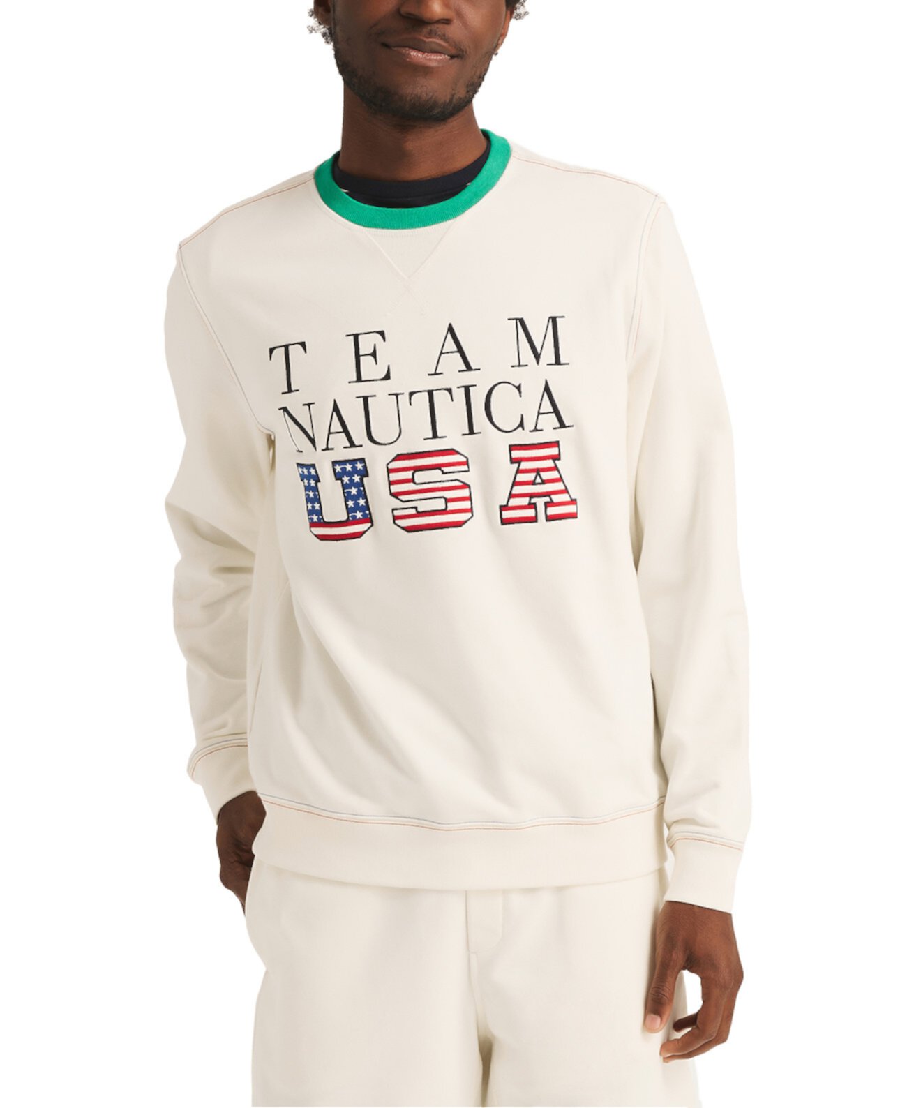 Мужская Толстовка Nautica Classic-Fit Crewneck Nautica