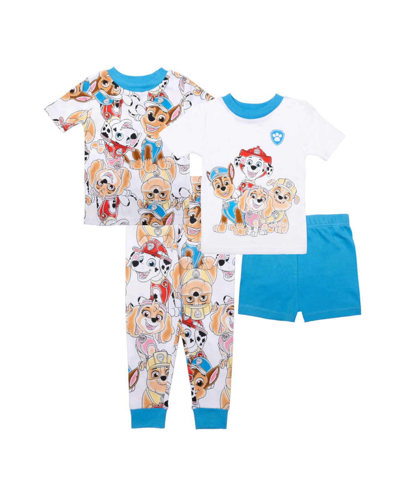 Топ и пижама для маленьких мальчиков, комплект из 4 предметов Paw Patrol