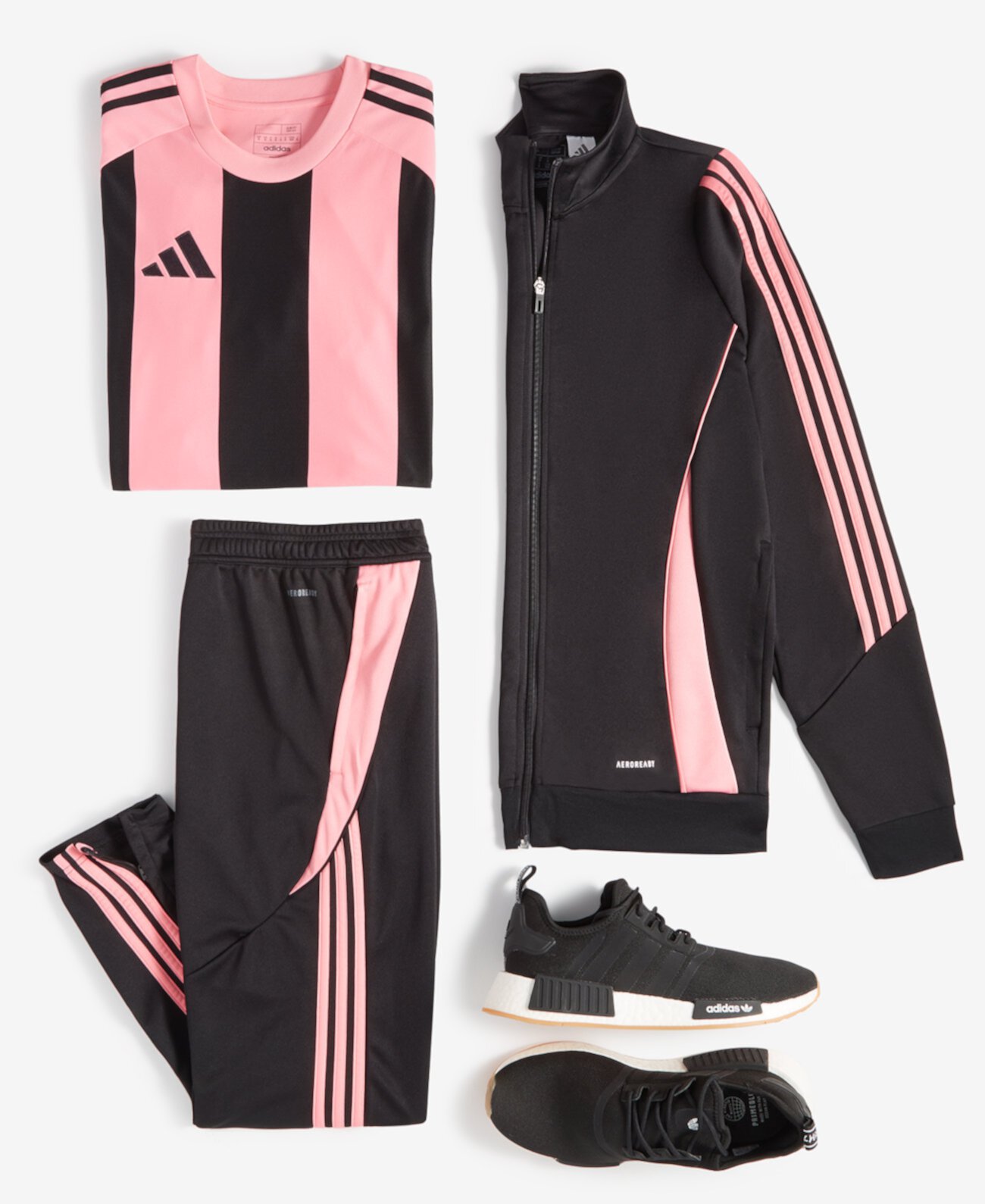 Мужская Футболка Adidas Stripe Logo Jersey Adidas