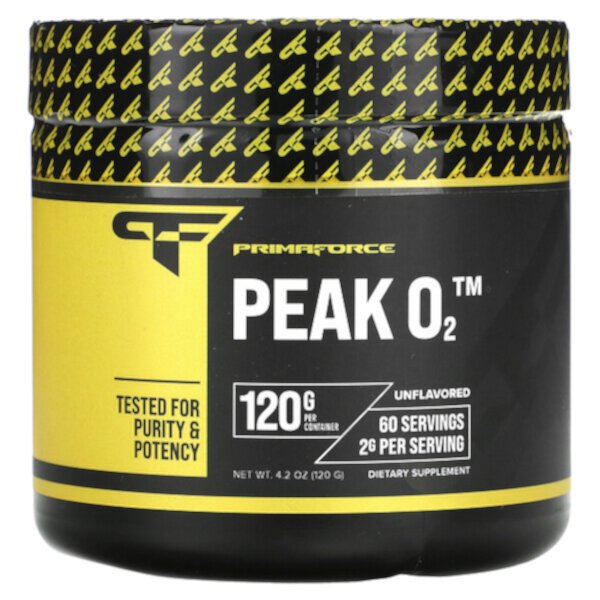 Peak O2, Без вкуса - 120 г - Primaforce Primaforce