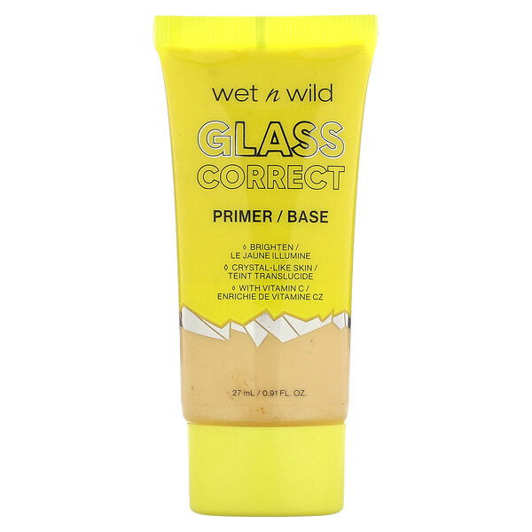 Glass Correct Primer, 1111913 Желтый, 0,91 жидк. унции (27 мл) Wet n Wild