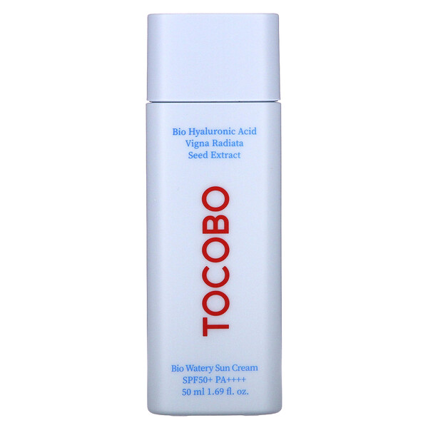 Bio Watery Sun Cream, SPF 50+, PA ++++, 1,69 жидк. унции (50 мл) Tocobo