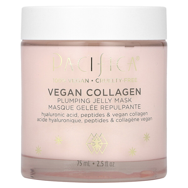 Vegan Collagen, желейная маска для объема, 2,5 жидких унции (75 мл) Pacifica