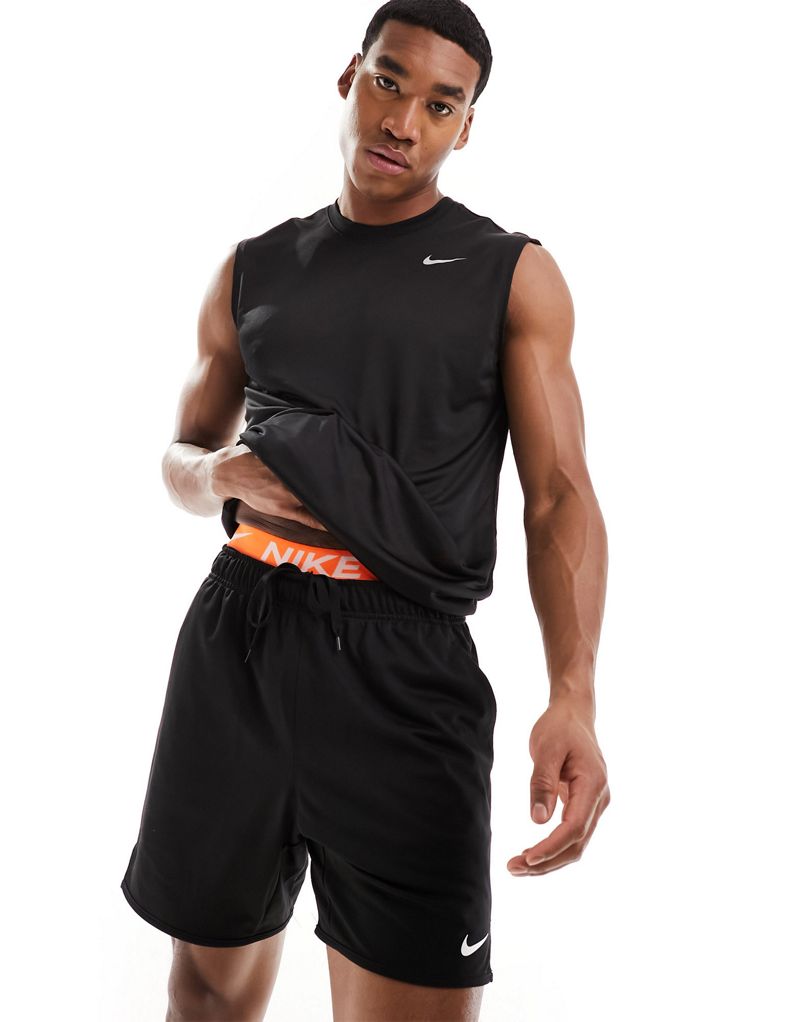 Черная майка Nike Training Dri-FIT Nike