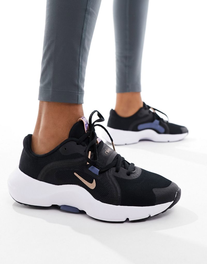 Женские кроссовки для тренировок Nike In-Season TR 13 в чёрном и бронзовом цветах Nike