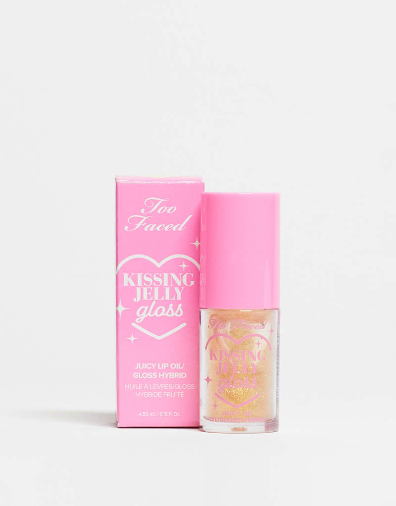 Too Faced Kissing Jelly Lip Oil Gloss- Pina Colada Too Faced