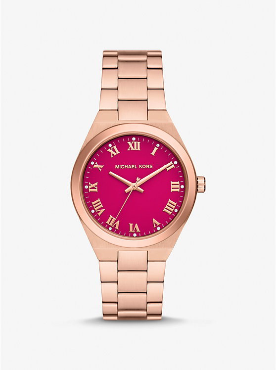 Часы Lennox цвета розового золота Michael Kors