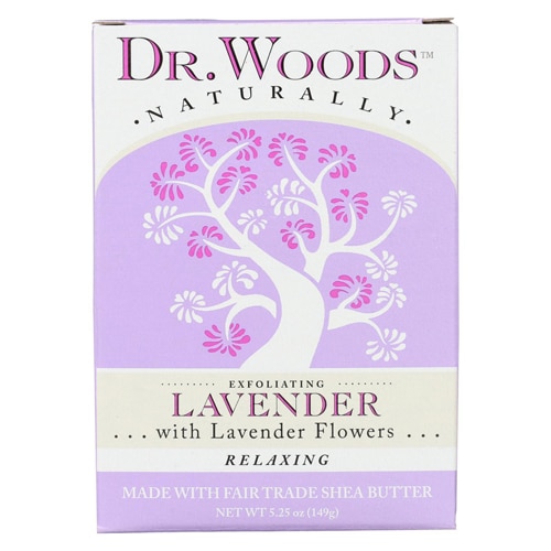 Мыло Naturally с расслабляющей лавандой — 5,25 унции Dr. Woods