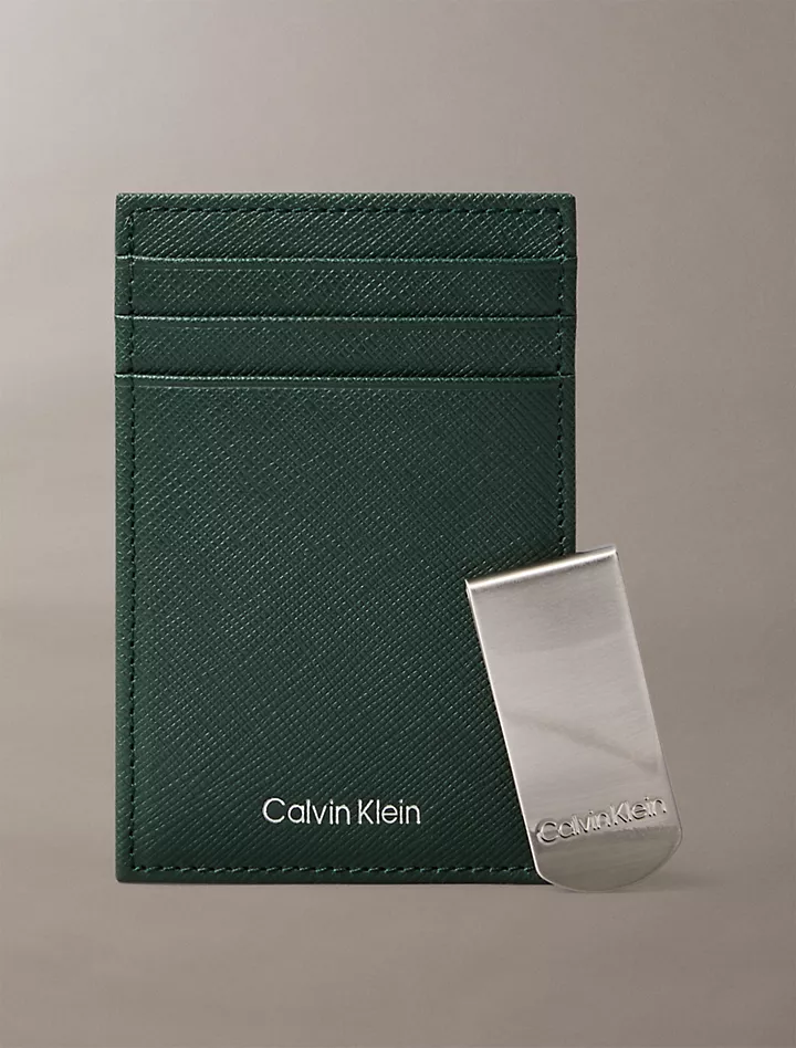 Calvin klein saffiano leather wallet best sale