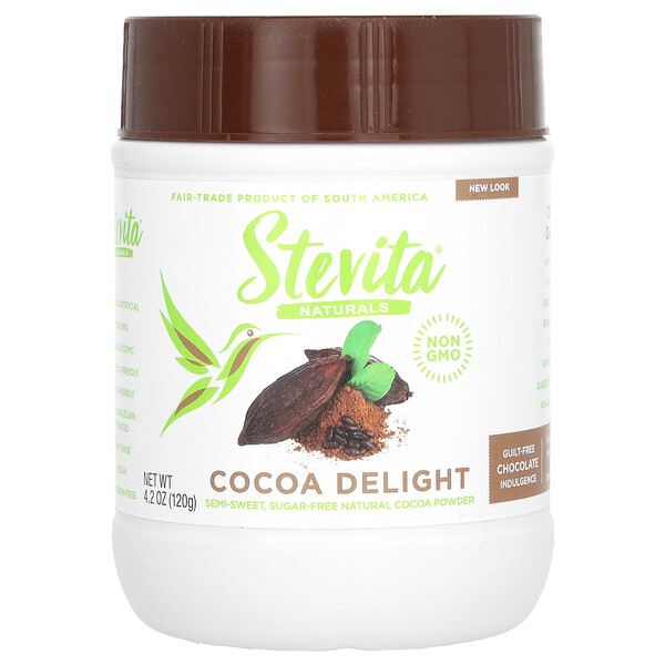 Naturals, Cocoa Delight, 4.2 oz (120 g) Stevita