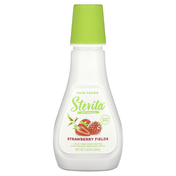 Naturals, Drops, Strawberry Fields, 1.35 fl oz (40 ml) Stevita
