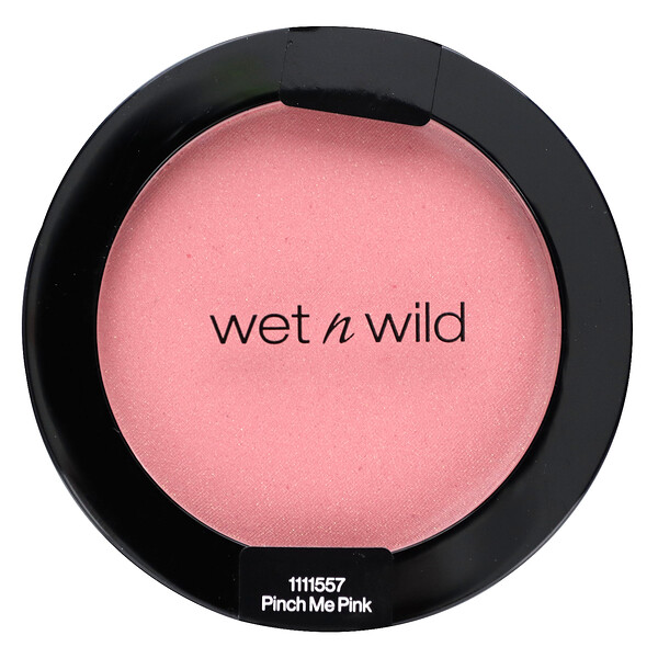 ColorIcon, Румяна, 1111557 Pinch Me Pink, 0,21 унции (6 г) Wet n Wild