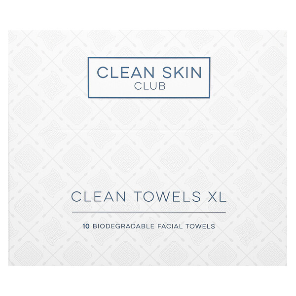 Чистые полотенца XL, одноразовые, 10 шт. Clean Skin Club